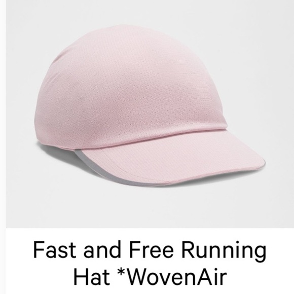 NWT Lululemon Fast and Free Run Hat, L/XL, Pink Haze - Picture 1 of 4